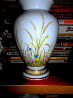 Különlegesen szép, Kaiser váza Nossek dekor 17,5 cm magas