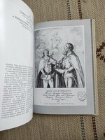 Baroque images of saints preserved in Hungary, hardbound volume with paper cover.