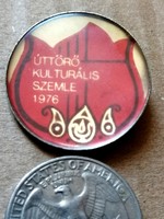 Pioneer - pioneering cultural review 1976 badge