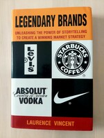 Laurence Vincent: Legendary Brands, angol nyelvű könyv