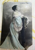 Actress Mari K. Hegyesi is a hereditary member of the National Theater photo sheet approx. 1889