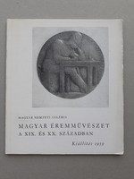 Modern magyar éremművészet - katalógus