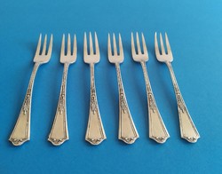 Silver children's fork 6 pieces