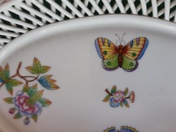 This is something wonderful! Victorian patterned, serial, large, flawless Herend bowl.