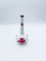 HERENDI LILA APPONYI VÁZA - 19cm - VITRINÁLLAPOT!