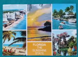 U.S.A.,Florida, amerikai képeslap John hinde -től,1980