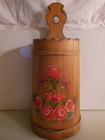 Cheeseboard - 61 cm wood - hand painted - old - Austrian - pattern on both sides - 61 x 27 x 21 cm - flawless