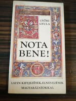 NOTA BENE!  Latin kifejezések magyarázatokkal.   600 Ft