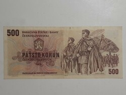 Csehszlovákia   Csehszlovák  500 korún  , korona 1973