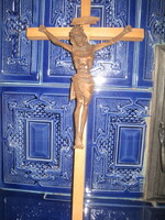 A carved cross!