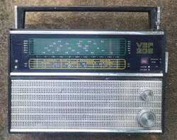 Old Russian vef 206 radio from the 1970s and 1980s.