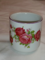 Zsolnay rose coffee cup 79.