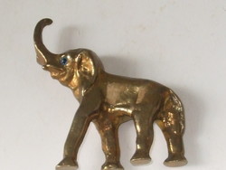 Old solid copper elephant.