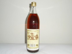 Retro Lánchíd Brandy ital üveg palack - Buliv gyártó, 1988-as, bontatlan, ritkaság