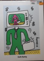 Engel Verkerke Művészi nyomat – Keith Haring - eredeti, bontatlan csomagolásban