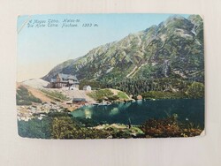 Tatras, fish pond, 1910 (1) old postcard, highlands