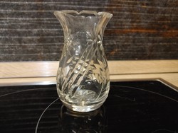 Beautiful crystal vase pot