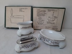 Porcelain smoking set