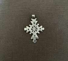 Silver, Coptic cross