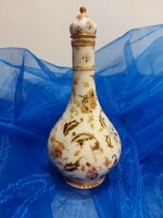 A rare antique Zsolnay family-marked faience drinker