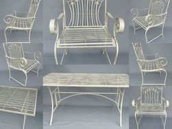 Garden set - (1 table + 6 chairs)