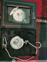 Heritage pocket watch silver plated