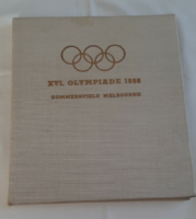 xvi. Olympiade 1956 - sommerspiele 1956 in melbourne - German-language - rarity