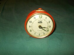 Old retro Soviet locomotive alarm clock alarm clock