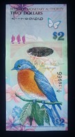 Bermuda Islands 2 dollars 2009 unc