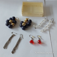 Women's bijou earrings - 4 pairs