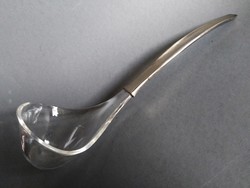 Emsa design acrylic/silver ladle 1990s