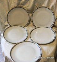 German porcelain cake plates - 5 pcs