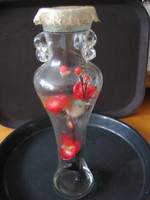 Amphora glass vase, oil holder