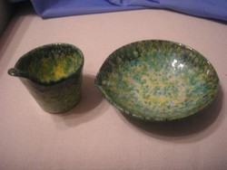 U4 gorka style marked glazed ceramic set rarity