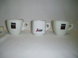Piazza, Segafredo porcelán kávés csésze - három darab együtt