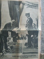 1941 KÉPES VASÁRNAP ÚJSÁG HORTHY MIKLÓS ERDÉLY ÚJ KENYÉR ÜNNEPE II. VILÁGHÁBORÚ TÁRSASÁGI ÉLET