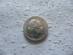 Ferenc József ezüst 1 forint 1889 K.B.