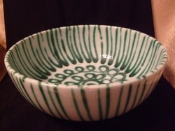 E15 Töltött káposztásnak,kelesztőtálnak antik gmundner 5 lit. ritkaság 105 éves Terv:Michael Powolny