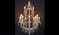 Mary Theresa style crystal chandelier with 15 arms