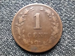 Hollandia I. Vilma (1890-1940 és 1945-1948) 1 Cent 1877 (id37249)