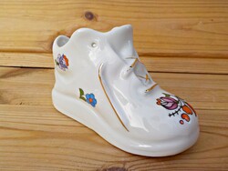 Kalocsai hand-painted porcelain shoes