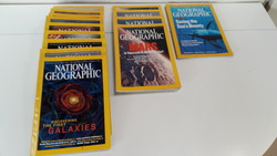 14 db angol nyelvű National Geographic folyóirat 2003, 2004 és 2007 évi számok - együtt
