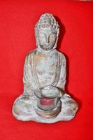Heavy Buddha Candle Holder