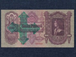 Második sorozat (1927-1932) nyilaskeresztes 100 Pengő bankjegy 1930 (id51539)