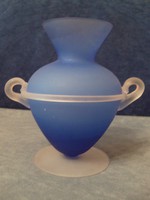 E30 rarity amphora, flawless blue chalcedony glass