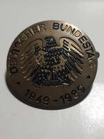 Német Bundestag kitűző  1949 - 1989