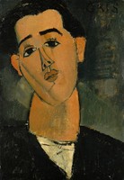 Modigliani - juan gris - blindfold canvas reprint