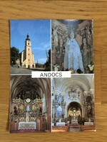 Andocs postcard - postage clear