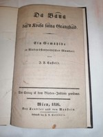 1826-ban kiadott német nyelvű  gótbetűs könyv