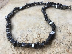 Hematite splitter mineral beads